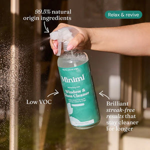 Miniml Window & Glass Cleaner Mint - Home Refill - Plastic Freedom