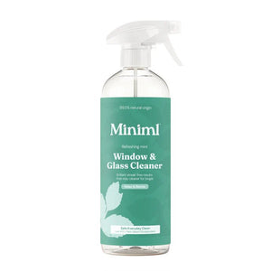 Miniml Window & Glass Cleaner Mint - Home Refill - Plastic Freedom