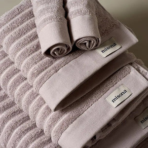 Misona Ribbed 100% GOTS Organic Cotton Face Cloth - x2 - Plastic Freedom