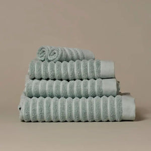 Misona Ribbed 100% GOTS Organic Cotton Face Cloth - x2 - Plastic Freedom