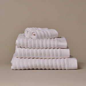 Misona Ribbed 100% GOTS Organic Cotton Face Cloth - x2 - Plastic Freedom