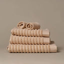 Misona Ribbed Organic Cotton Bath Towel - Plastic Freedom