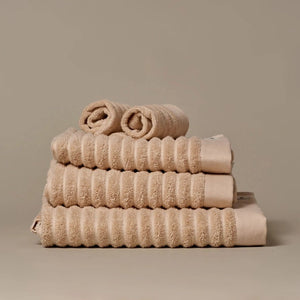 Misona Ribbed Organic Cotton Bath Towel - Plastic Freedom