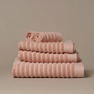 Misona Ribbed Organic Cotton Bath Towel - Plastic Freedom