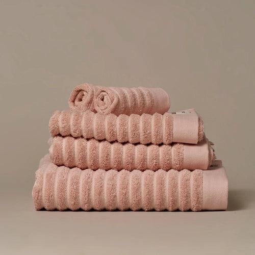 Misona Ribbed Organic Cotton Bath Towel - Plastic Freedom