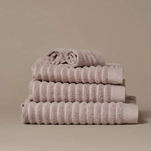Misona Ribbed Organic Cotton Bath Towel - Plastic Freedom