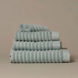 Misona Ribbed Organic Cotton Bath Towel - Plastic Freedom