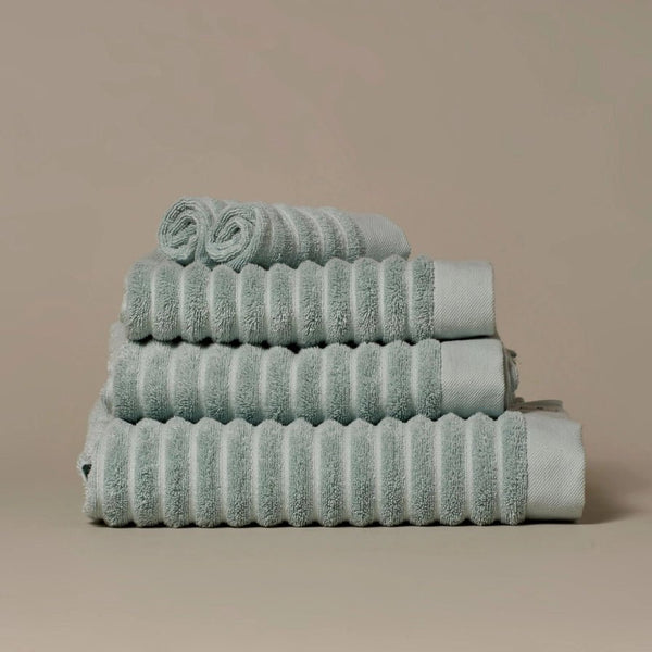 Misona Ribbed Organic Cotton Bath Towel - Plastic Freedom