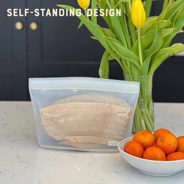Moonmoon Reusable Silicone Bowl Bag - x3 Pack - Plastic Freedom
