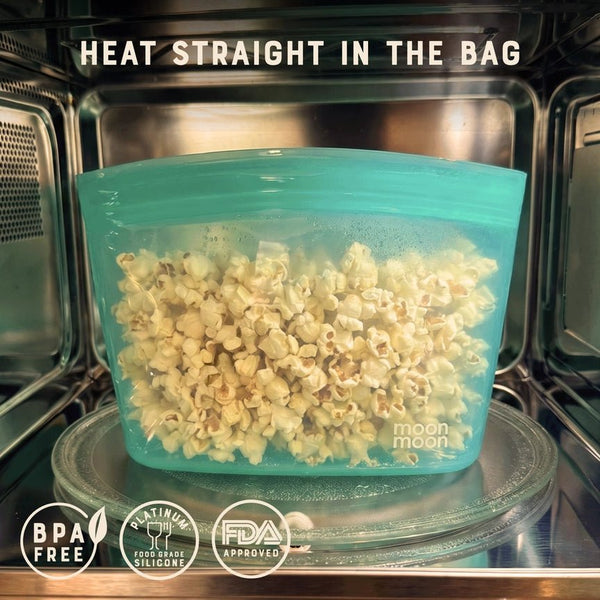 Moonmoon Reusable Silicone Bowl Bag - x3 Pack - Plastic Freedom