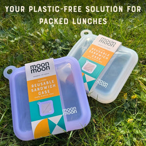 Moonmoon Reusable Silicone Sandwich Case - Plastic Freedom