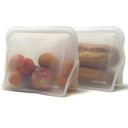 Moonmoon Reusable Silicone Stand Up Food Bags XL - x2 Pack - Plastic Freedom