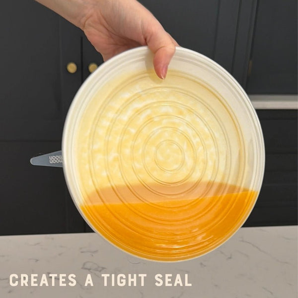 Moonmoon Reusable Silicone Stretch Lids - x6 Pack - Plastic Freedom