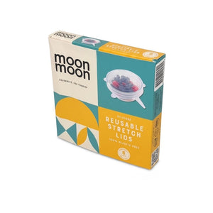 Moonmoon Reusable Silicone Stretch Lids - x6 Pack - Plastic Freedom
