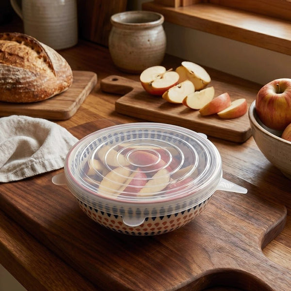 Moonmoon Reusable Silicone Stretch Lids - x6 Pack - Plastic Freedom