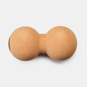 Movewell 100% Cork Peanut Self Massage Tool - Plastic Freedom