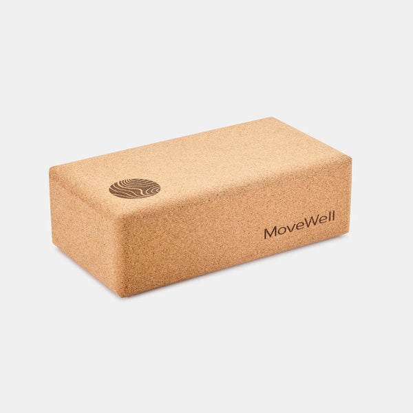 Movewell 100% Portuguese Cork Yoga Brick - Plastic Freedom