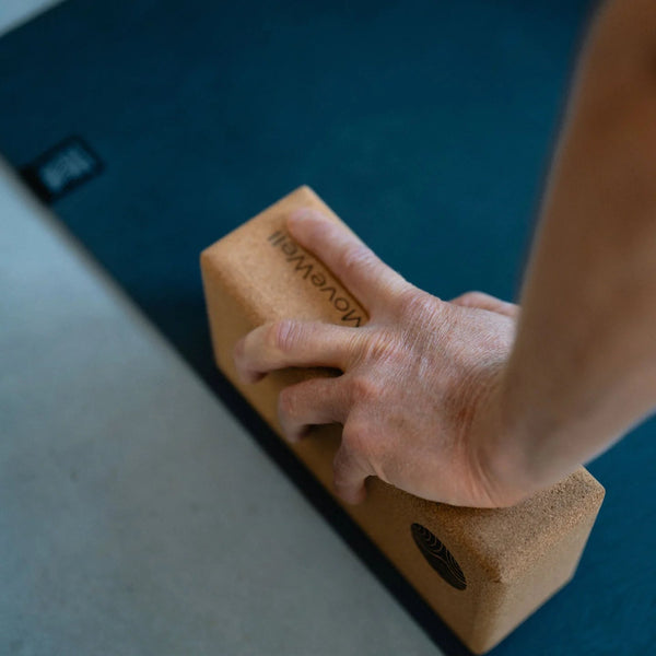 Movewell 100% Portuguese Cork Yoga Brick - Plastic Freedom