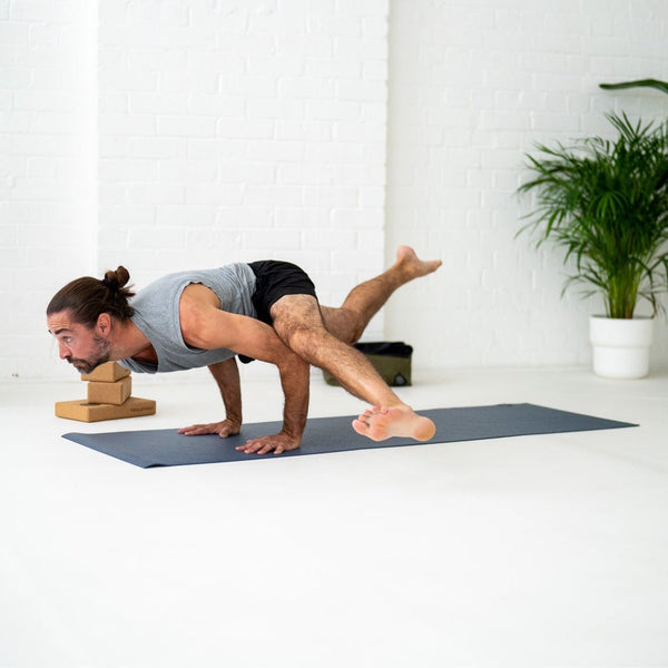 Movewell Eco+ Studio Mat Indigo - OEKO-TEX® Recycled Polyester - Plastic Freedom