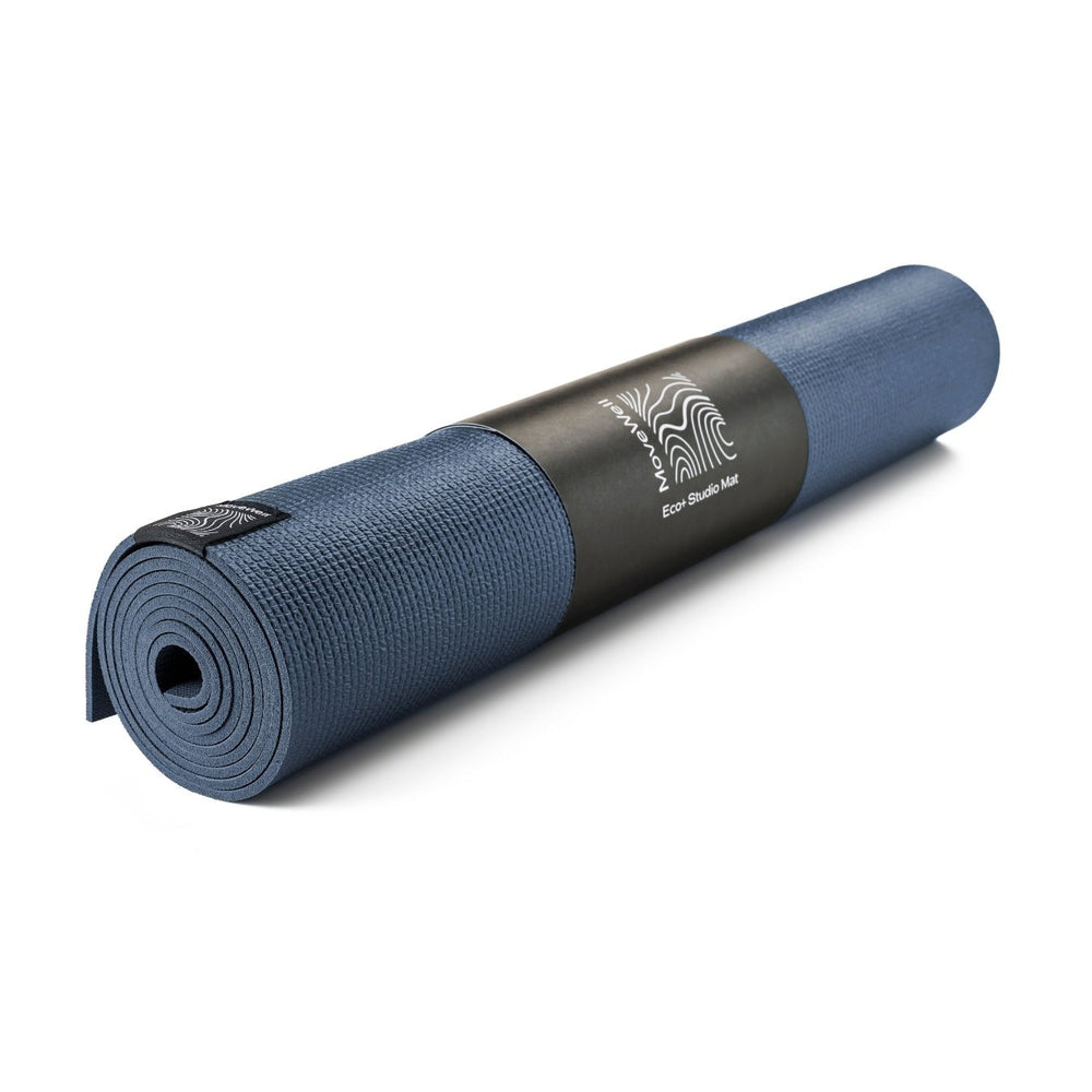 Movewell Eco+ Studio Mat Indigo - OEKO-TEX® Recycled Polyester - Plastic Freedom