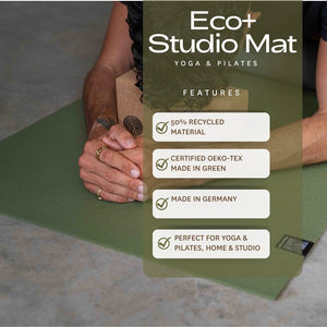 Movewell Eco+ Studio Mat Indigo - OEKO-TEX® Recycled Polyester - Plastic Freedom