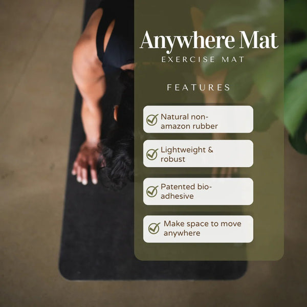 Movewell Natural Rubber Anywhere Mat - Plastic Freedom