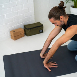 Movewell Pro Yoga & Pilates Mat Ebony - OEKO-TEX® - Plastic Freedom