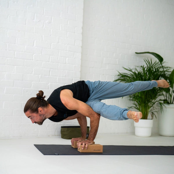 Movewell Pro Yoga & Pilates Mat Ebony - OEKO-TEX® - Plastic Freedom