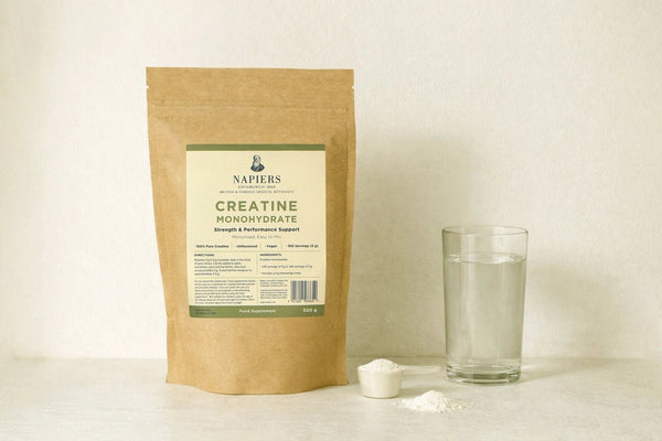 Napiers Creatine Monohydrate Powder - 500g - Plastic Freedom