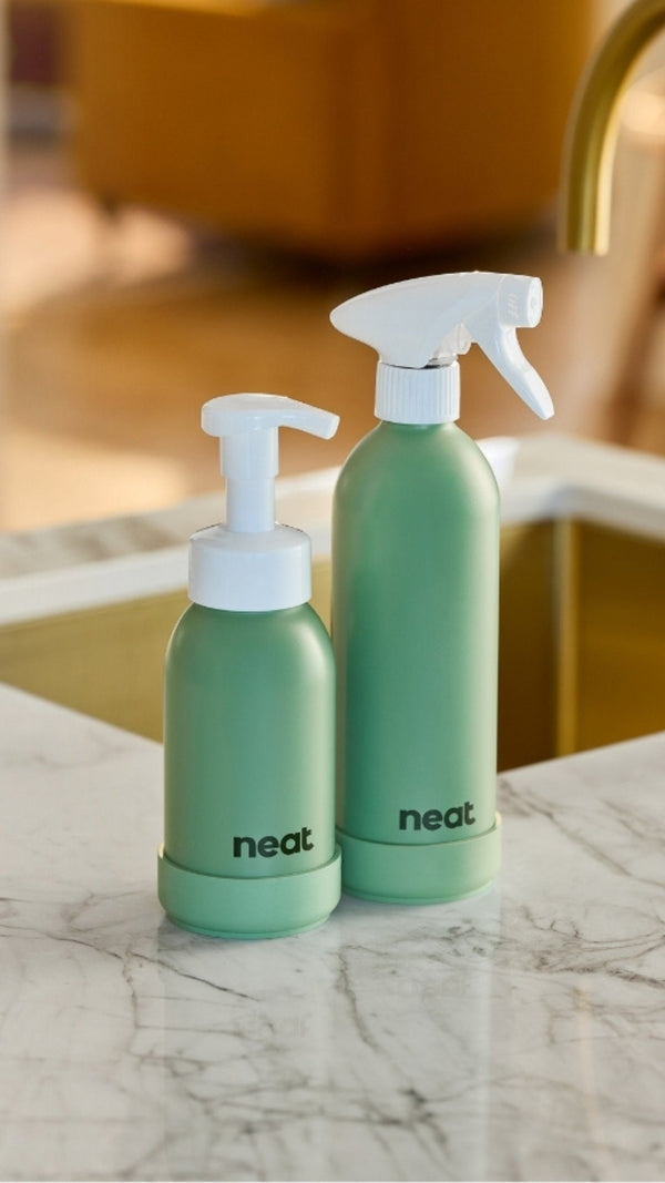 Neat Cleaning Refillable Bottle Set - Plastic Freedom