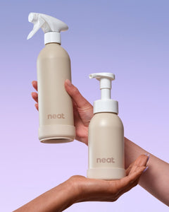 Neat Cleaning Refillable Bottle Set - Plastic Freedom