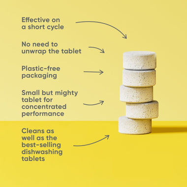 Neat All In One Dishwasher Tablets Zingy Lemon - x30 Tablets