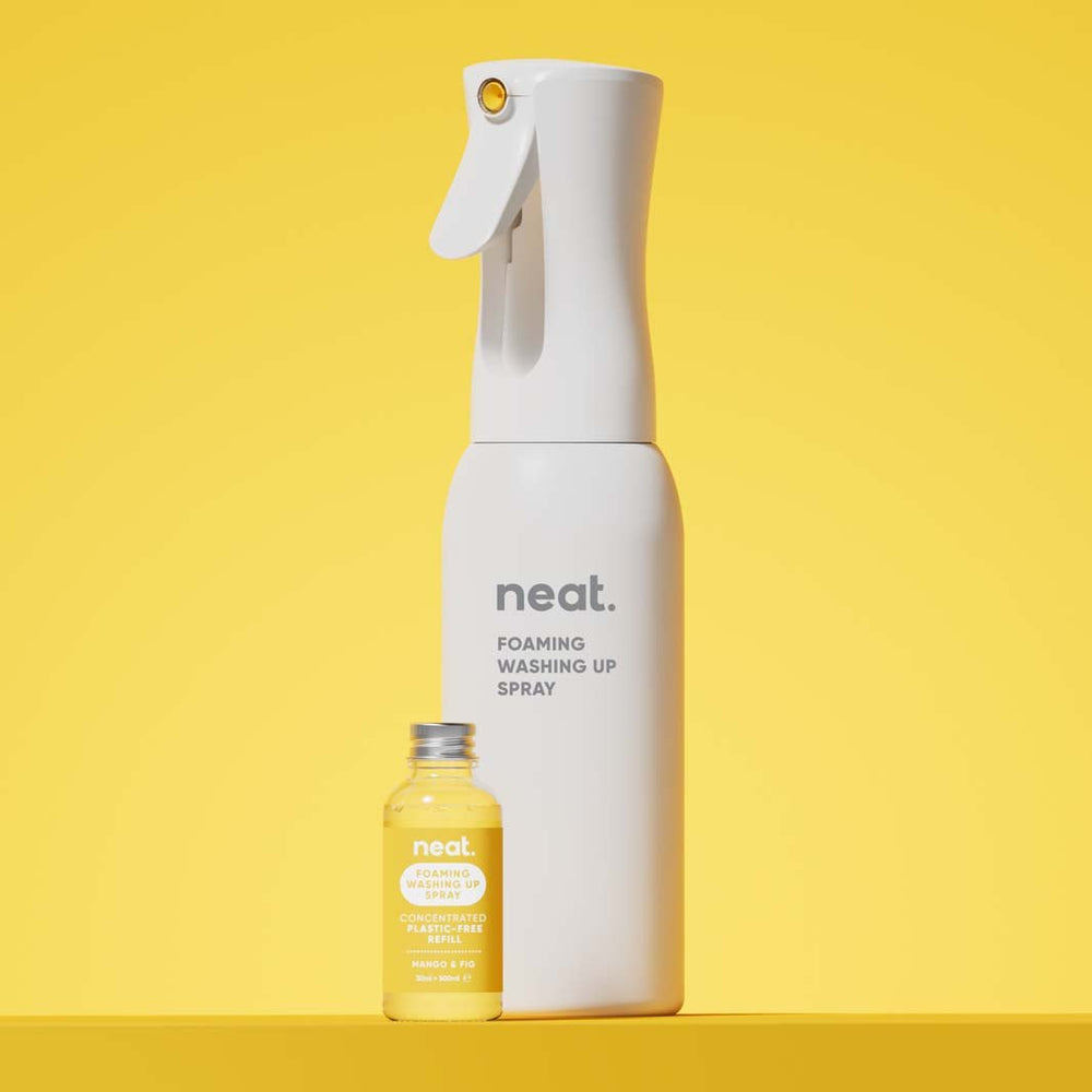 Neat Foaming Washing Up Spray - Recycled Plastic Bottle - Plastic Freedom