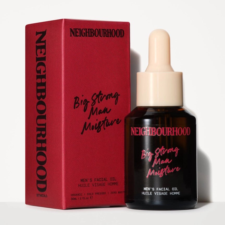 Neighbourhood Botanicals Big Strong Man Moisture Facial Oil - 30ml - Plastic Freedom