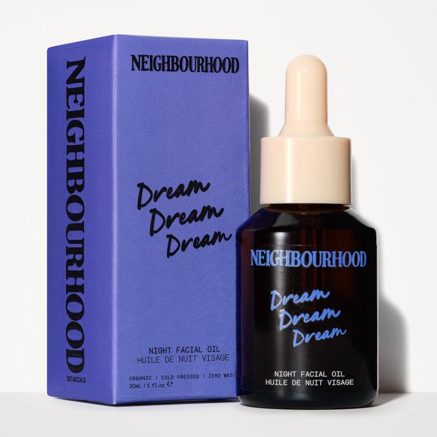 Neighbourhood Botanicals Dream Dream Dream Night Facial Oil - 30ml - Plastic Freedom
