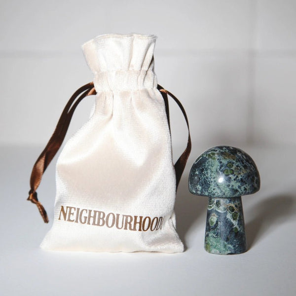 Neighbourhood Botanicals Gua Sha Shroom Facial Massage Tool - Plastic Freedom