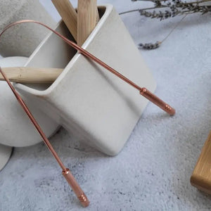 New Living Copper Tongue Scraper - Plastic Freedom