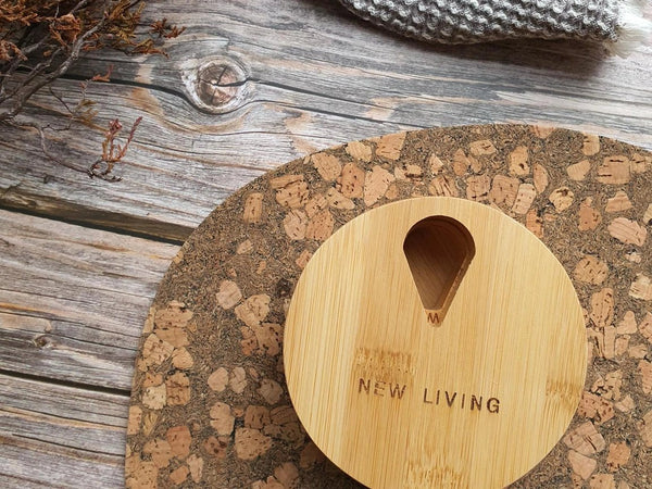 New Living Eco Bamboo Weekly Pill Box - Plastic Freedom