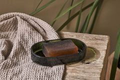 Nkuku Ilcoso Recycled Glass Soap Dish - Plastic Freedom
