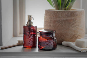 Nkuku Ilcoso Recycled Glass Soap Dispenser - 450ml - Plastic Freedom
