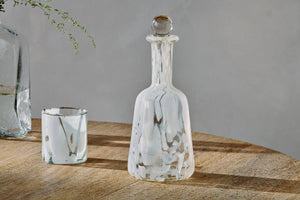 Nkuku Lohara Decanter - White - Plastic Freedom