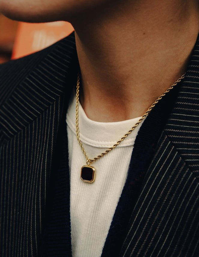 Nordic Muse Gold Rope Chain Waterproof Necklace - Plastic Freedom