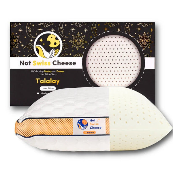 Not Swiss Cheese Talalay Latex Pillow - Plastic Freedom