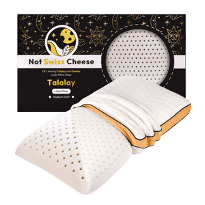 Not Swiss Cheese Talalay Latex Pillow - Plastic Freedom