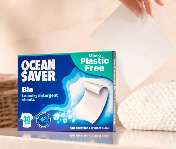 OceanSaver Bio Laundry Sheets - x30 Pack - Plastic Freedom