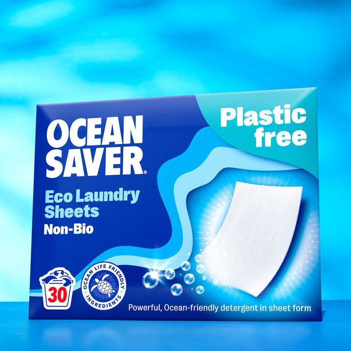 OceanSaver Non-Bio Laundry Sheets - Plastic Freedom