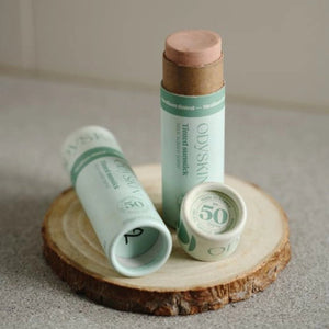 Odyskin Vegan Tinted Suncream Stick SPF50 - Plastic Freedom