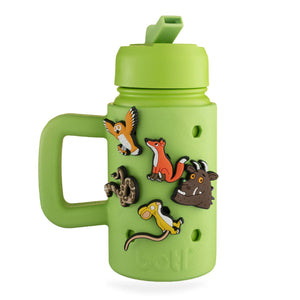 One Green Bottle Gruffalo Kids Charm Stainless Steel Water Bottle 400ml - Plastic Freedom