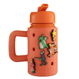 One Green Bottle Zog Kids Charm Stainless Steel Water Bottle 400ml - Plastic Freedom