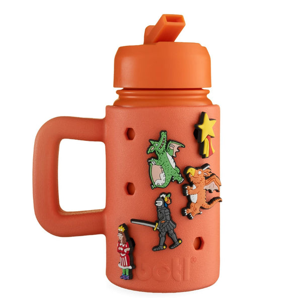 One Green Bottle Zog Kids Charm Stainless Steel Water Bottle 400ml - Plastic Freedom